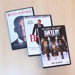 Will Smith ❤️ 3 Movies: Seven Pounds, Hitch, Men In Black II. SUPERB! DVD’s